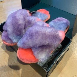 Emu Australia Tie-Dye Mayberry Slipper Size 7